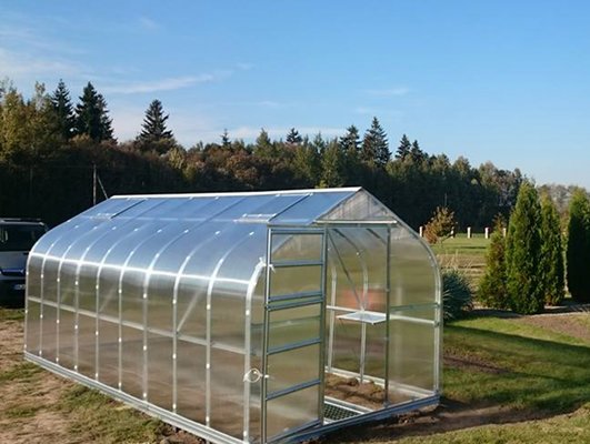 Zahradní skleník z polykarbonátu Gardentec Standard