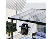 Hliníková pergola Terrassendach Premium - čirý polykarbonát / bílá konstrukce